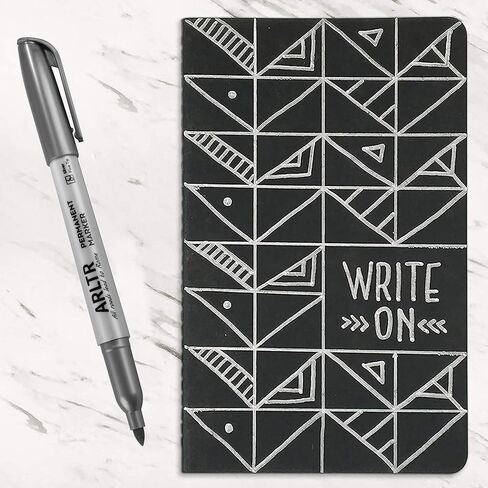 أقلام تحديد دائمة فضية معدنية من ARLTR، 36 قلم تحديد فضي معدني للتوضيح الفني، العلامات الصناعية، الحرف اليدوية، صناعة بطاقات الهدايا in Kuwait