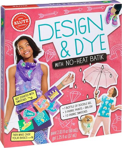 Klutz Design & Dye with No-Heat Batik Activity Kit in Saudi Arabia
