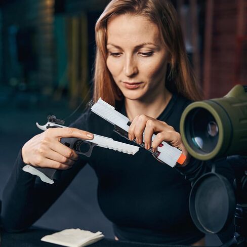 مسدس لعبة مسدس الرغوة، مسدس طلقة ناعم للاولاد والبنات والبالغين، مسدس لعبة من الفوم الناعم مع قذائف اخرج، نموذج مسدس لعمر 6 سنوات فما فوق in Kuwait