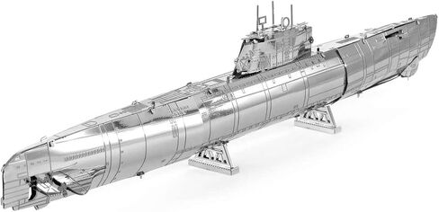 Metal Earth German U-Boat Type XXI 3D Metal Model Kit Bundle with Tweezers Fascinations in Saudi Arabia