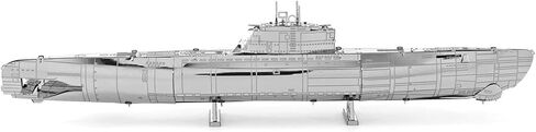Metal Earth German U-Boat Type XXI 3D Metal Model Kit Bundle with Tweezers Fascinations in Saudi Arabia