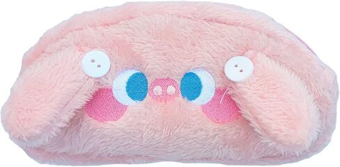 مقلمة لطيفة من كويسويم، مقلمة يابانية كاواي للوازم المدرسية، حقيبة قرطاسية وحامل حقيبة (خنزير بينك) in Kuwait