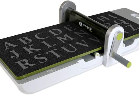 أكيوكويلت اذهب! قالب قطع قماش بأحرف أبجدية كلاسيكية مقاس 2 بوصة in Kuwait