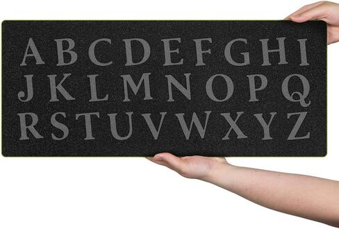 أكيوكويلت اذهب! قالب قطع قماش بأحرف أبجدية كلاسيكية مقاس 2 بوصة in Kuwait