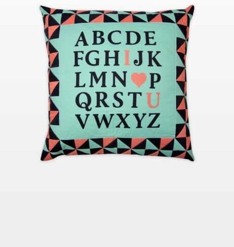 أكيوكويلت اذهب! قالب قطع قماش بأحرف أبجدية كلاسيكية مقاس 2 بوصة in Kuwait