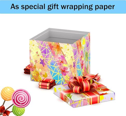 مجموعة شريط واشي للزينة من هيليلايف - 6 بكرات من شرائط واشي المعدنية الذهبية الوردية لكتاب القصاصات والمجلات الرصاصية والمخطمين والبطاقات وتغليف الهدايا والفنون والحرف (عرض 15 مم) in Kuwait