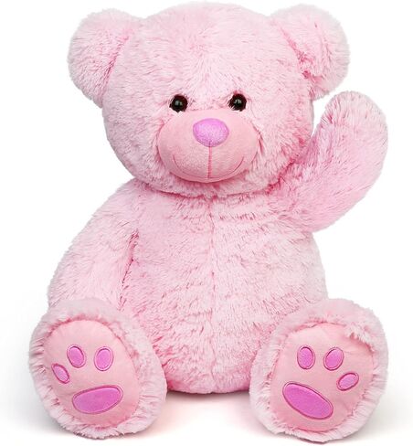 LotFancy Teddy Bear Stuffed Animals, 20 inch Soft Plush Toy, Brown in Kuwait