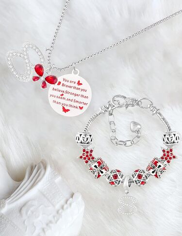 هدايا عيد الميلاد الثامن للفتيات، سوار سحر عيد الميلاد الثامن، قلادة عيد الميلاد الثامن، لوازم حفلات عيد الميلاد الثامن، زينة عيد الميلاد الثامن للفتيات، مجوهرات عيد ميلاد عمرها 8 سنوات للفتيات in Kuwait