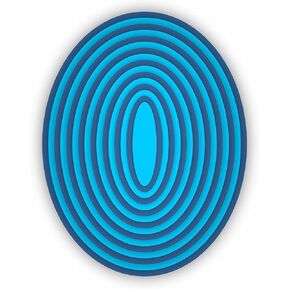 Scrapbooking Die-Cuts, Layering Frame Metal Cutting Dies for Card Making, Paper Craft Punch Template, Background Embossing Stencils, DIY Album Décor (16 Pcs Oval-11.1x14.3cm) in Kuwait