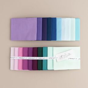 قماش True Fabrics Sunshine Blooms مسبق القطع (حزمة ربع سمينة) - 20 قطعة في قطع 18 × 22 بوصة