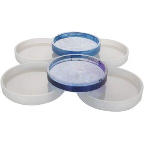4 Pack Big DIY Round Coaster Silicone Mold, Diameter 3.94"/10cm, Molds for Casting with Resin, Cement in Saudi Arabia