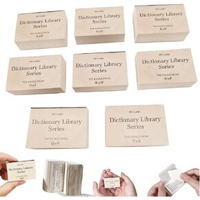 Agwut 800 Pcs Vintage Tiny Dictionary Decorative Craft Papers Mini Portable Dictionary Scrapbook Paper for Planners Collage Album in Kuwait