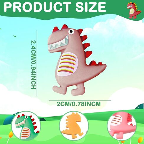 Lenwen 110 Pcs Resin Dinosaur Charms Flatback Dinosaur Decorations Resin Dinosaur Pendant for DIY Scrapbooking Embellishment Phone Case Craft Jewelry Making Hair Clips Accessory in Saudi Arabia