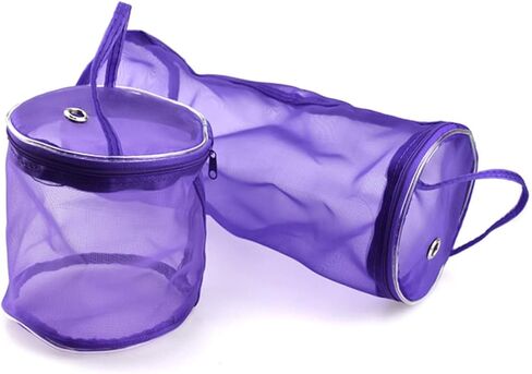 Zerodeko حقيبة تخزين شبكية حمل أداة حمل حقيبة أداة منظم حقيبة تخزين الغزل حقائب حمل للسفر تخزين حقيبة يد دليل الغزل قوس غزل الصوف الوردي سلة الغزل الفارغة منظم الغزل in Kuwait