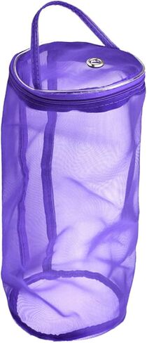 Zerodeko حقيبة تخزين شبكية حمل أداة حمل حقيبة أداة منظم حقيبة تخزين الغزل حقائب حمل للسفر تخزين حقيبة يد دليل الغزل قوس غزل الصوف الوردي سلة الغزل الفارغة منظم الغزل in Kuwait