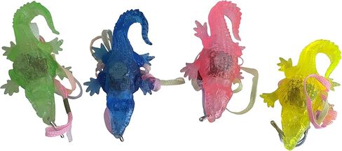 حبل تعليق على شكل حيوانات البحر بإضاءة LED على شكل ماموث كهربائي - مجموعة من 12 قطعة in Kuwait