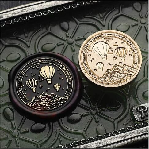 YOKIOU 3 قطع ختم الشمع الوردي ختم الرأس استبدال الرجعية العتيقة ختم الشمع سكرابوكينغ طوابع رئيس لدعوات حفل زفاف هدية فكرة الديكور in Kuwait