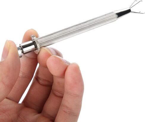 Prong Pick-up, 4 Prongs Diamond Holder Tool with Spring Loaded Plunger Can Grabs Beads Jewelry, Gem Claw Suitable for Precision Sorting Work in Saudi Arabia