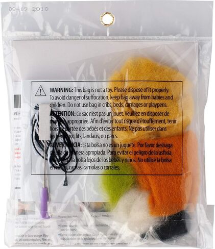 Dimensions Yellow Cat Felt Animals Needle Felting Kit, 3'' x 2.5'' in Saudi Arabia