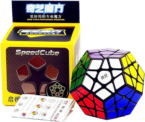 BroMocube QY 3x3 Megaminx Speed Cube QY QiHeng Black Magic Cube Puzzle Toy in Kuwait