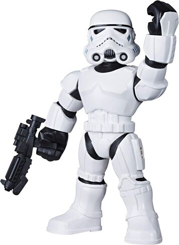 STAR WARS Galactic Heroes Mega Mighties 3-Pack - Stormtrooper, Darth Vader, and Chewbacca 10-Inch Action Figures, Kids Ages 3 and Up (Amazon Exclusive) in Saudi Arabia