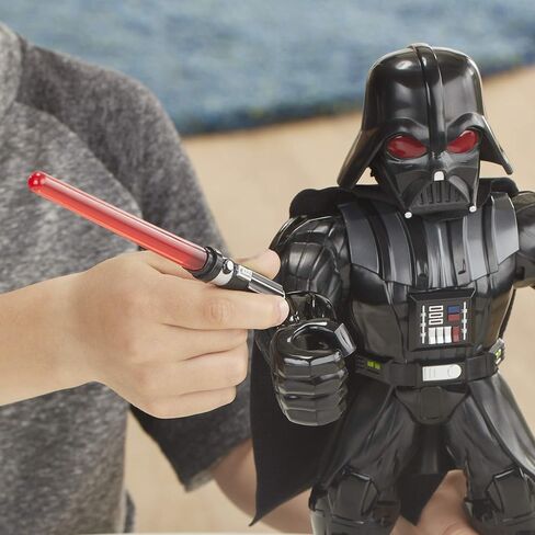 STAR WARS Galactic Heroes Mega Mighties 3-Pack - Stormtrooper, Darth Vader, and Chewbacca 10-Inch Action Figures, Kids Ages 3 and Up (Amazon Exclusive) in Saudi Arabia