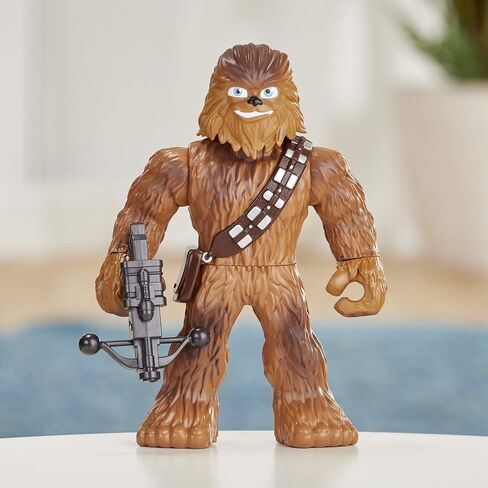 STAR WARS Galactic Heroes Mega Mighties 3-Pack - Stormtrooper, Darth Vader, and Chewbacca 10-Inch Action Figures, Kids Ages 3 and Up (Amazon Exclusive) in Saudi Arabia