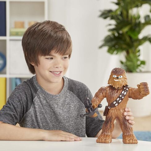 STAR WARS Galactic Heroes Mega Mighties 3-Pack - Stormtrooper, Darth Vader, and Chewbacca 10-Inch Action Figures, Kids Ages 3 and Up (Amazon Exclusive) in Saudi Arabia