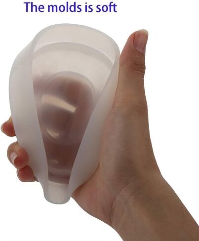 4 Pack Big DIY Round Coaster Silicone Mold, Diameter 3.94"/10cm, Molds for Casting with Resin, Cement in Saudi Arabia