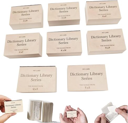 Agwut 800 Pcs Vintage Tiny Dictionary Decorative Craft Papers Mini Portable Dictionary Scrapbook Paper for Planners Collage Album in Kuwait