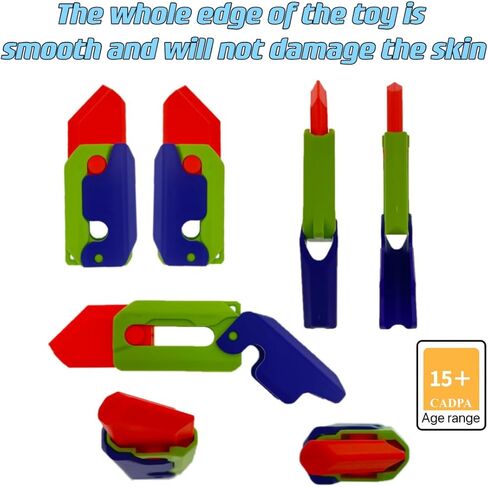 لعبة فيدجيت مطبوعة ثلاثية الأبعاد، ألعاب فيدجيت للبالغين، تخفف من القلق والتوتر (نوكتيلوسنس) in Kuwait