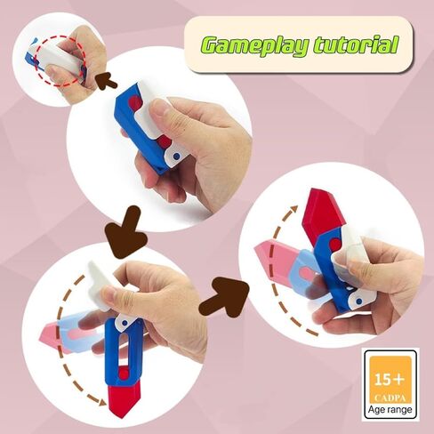 لعبة فيدجيت مطبوعة ثلاثية الأبعاد، ألعاب فيدجيت للبالغين، تخفف من القلق والتوتر (نوكتيلوسنس) in Kuwait