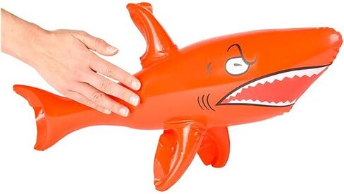 3 حيوانات قرش قابلة للنفخ بطول 24 - لمستلزمات حمام السباحة وهدايا عيد الميلاد للأطفال والكبار 3 عبوات in Kuwait