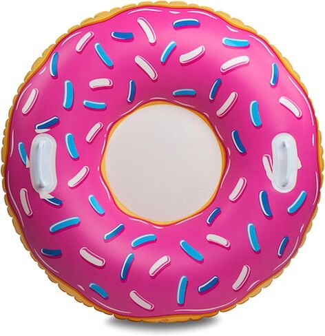 بيغ ماوث انك أنبوب الثلج - أنبوب الثلج القابل للنفخ مع مقابض سهلة الإمساك، مصنوع من الفينيل المتين مع درزات ملحومة - مما يجعله هدية رائعة in Kuwait