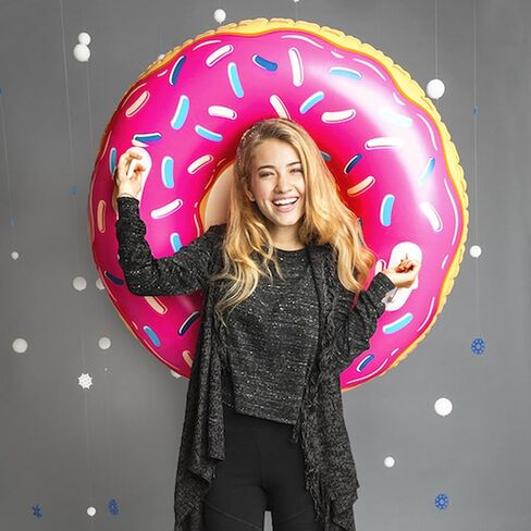 بيغ ماوث انك أنبوب الثلج - أنبوب الثلج القابل للنفخ مع مقابض سهلة الإمساك، مصنوع من الفينيل المتين مع درزات ملحومة - مما يجعله هدية رائعة in Kuwait