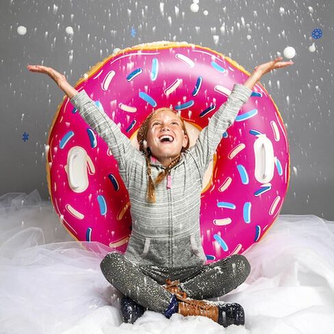 بيغ ماوث انك أنبوب الثلج - أنبوب الثلج القابل للنفخ مع مقابض سهلة الإمساك، مصنوع من الفينيل المتين مع درزات ملحومة - مما يجعله هدية رائعة in Kuwait