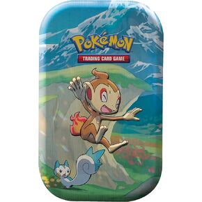 Pokémon TCG: Sinnoh Stars Mini Tin - Chimchar, Pachirisu (2 Booster Packs & 1 Pokémon Art Card),Multicolor in Saudi Arabia
