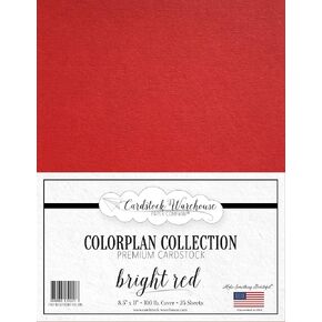 Cardstock Warehouse Colorplan ورق بطاقات مميز باللون الأزرق غير اللامع - 8.5 × 11 بوصة - 100 رطل / 270 جرامًا للمتر المربع - 25 ورقة in Kuwait