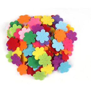 YYCRAFT 400pcs Felt Heart Fabric Embellishments DIY Crafts Scrapbooking,3/4 Inch Mix Color in Saudi Arabia