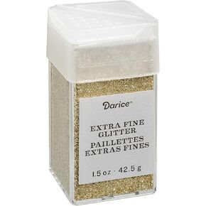 Gold Extra Fine Glitter 1.5 Ounces Canister w/Pour or Shake Lid in Saudi Arabia