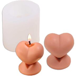 لهجة المرح عقد الحب في شكل اليد قوالب السيليكون لصنع الشموع، الراتنج، شموع الروائح، صابون الشمع المصنوع يدويا، ديكور المنزل، الحرف اليدوية in Kuwait