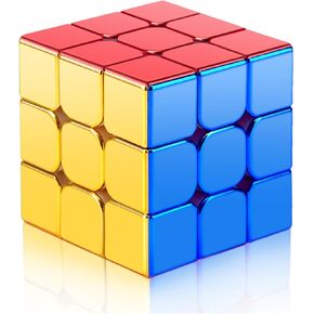 مكعب سرعة سايكلون بويز 3×3 من اكروفيك، مكعب مغناطيسي بدون ستيكر لاصق، احجية مكعب سحري عاكس 3×3×3 للاطفال والبالغين in Kuwait