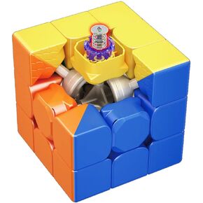 BroMoCube Moyu Super RS3M 2022 MagLev Ball-Core 3x3 Magnetic Speed Cube Professional Stickerless Speed Cube Upgraded Version of Moyu RS3M MagLev (MagLev Ball-Core Version)