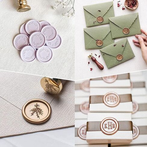 Wax Seal Mat, BetterJonny Silicone Mat for Wax Seal Stamp, 24-Cavity Wax Seal Mold with 300 Double Sided Adhesive Dots Removable Sticky Dots for DIY Craft Adhesive Wax Seal Stickers in Saudi Arabia