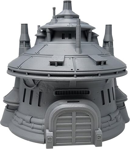 Big Farmhouse - Tabletop Terrain Massa'Dun by War Scenery for Star Wars Legion and Sci-Fi Wargames and RPGs 28mm 35mm 1:47 in Kuwait