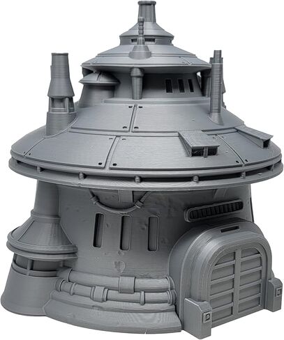 Big Farmhouse - Tabletop Terrain Massa'Dun by War Scenery for Star Wars Legion and Sci-Fi Wargames and RPGs 28mm 35mm 1:47 in Kuwait