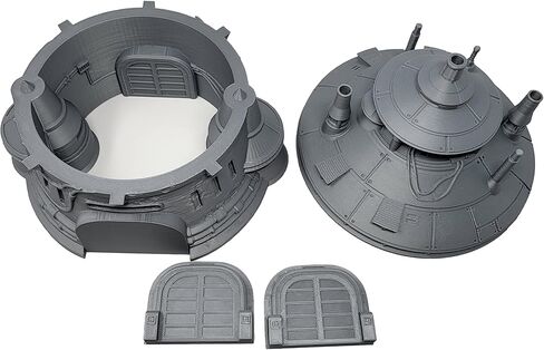 Big Farmhouse - Tabletop Terrain Massa'Dun by War Scenery for Star Wars Legion and Sci-Fi Wargames and RPGs 28mm 35mm 1:47 in Kuwait