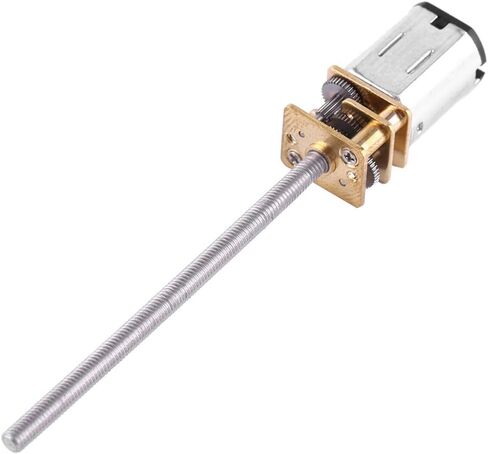 DC 6V Gear Motor, Reduction Motor With Long M3*55MM Screw Thread Output Shaft 30RPM~500RPM Gear Motor for Science Projects(500RPM) in Saudi Arabia