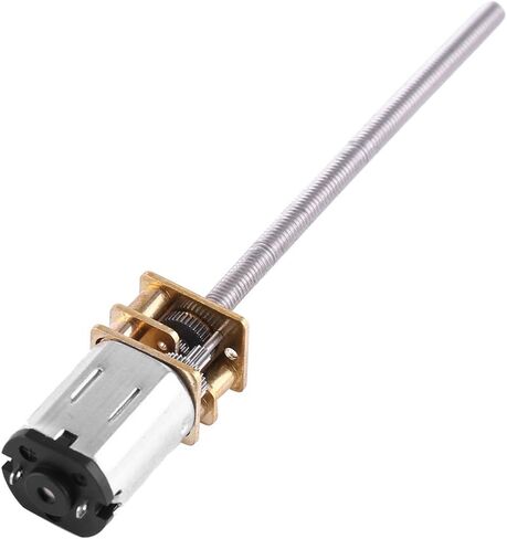 DC 6V Gear Motor, Reduction Motor With Long M3*55MM Screw Thread Output Shaft 30RPM~500RPM Gear Motor for Science Projects(500RPM) in Saudi Arabia