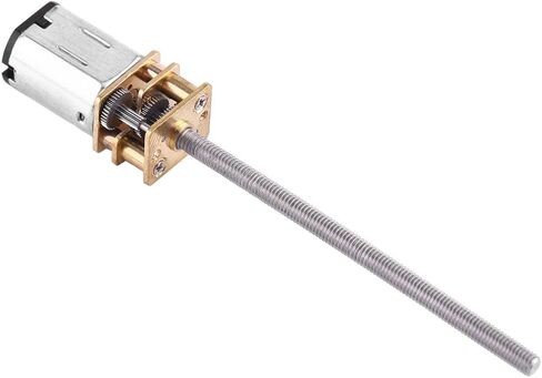 DC 6V Gear Motor, Reduction Motor With Long M3*55MM Screw Thread Output Shaft 30RPM~500RPM Gear Motor for Science Projects(500RPM) in Saudi Arabia